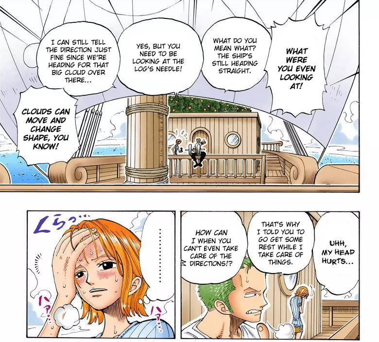 Reação de Sanji após Luffy nomear Zoro imediato dos Chapéus de