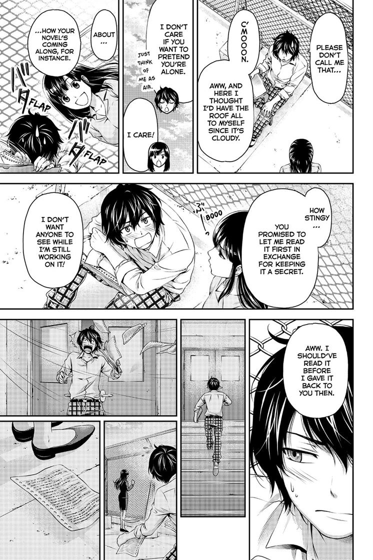 Faltam 3 capítulos para o fim do mangá Domestic na Kanojo