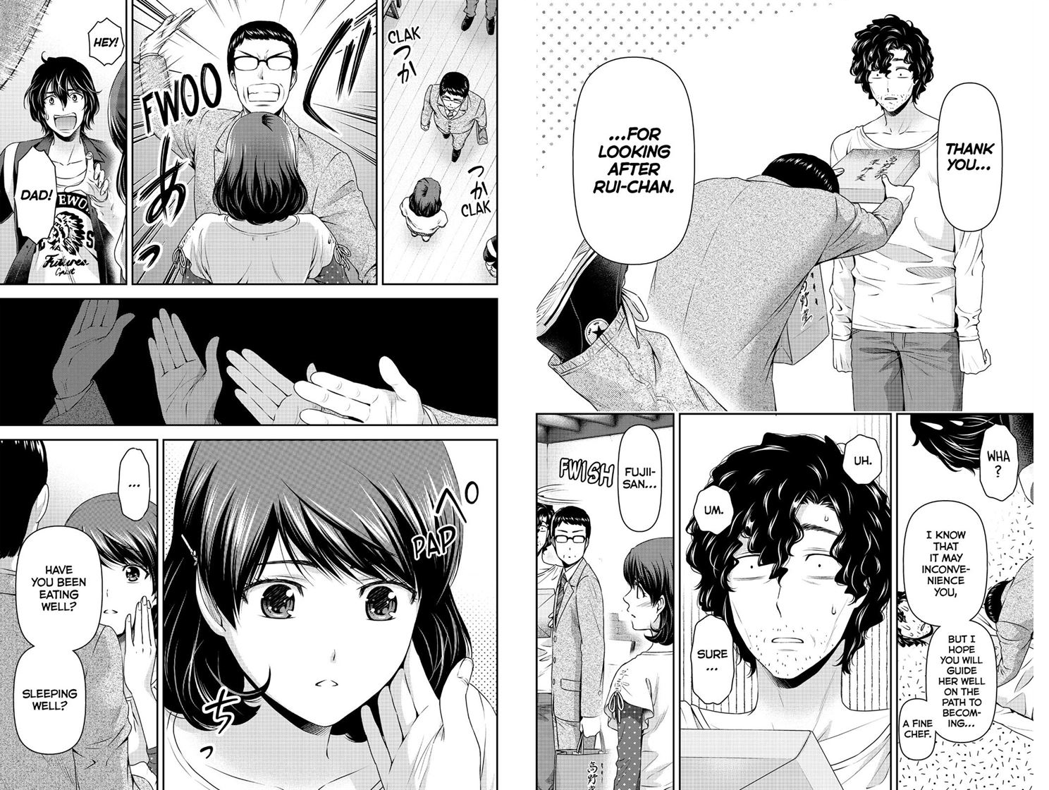 Momentos de mangá - Eu terminei domestic na kanojo, e meu deus, é