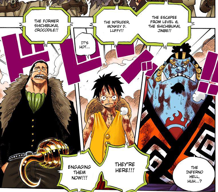 Luffy declara guerra contra o governo mundial pela Robin. #onepiece #l