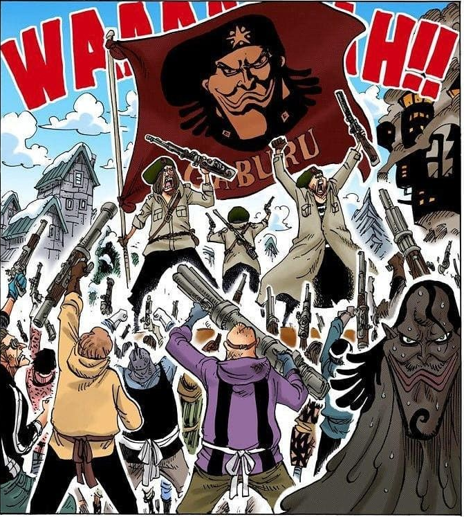 Luffy declara guerra ao governo Mundial. #luffy #onepiece #animescene