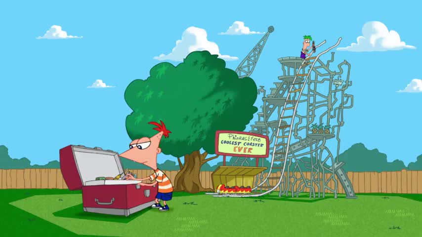 Todo episódio vai consistir de Phineas e Ferb construindo algo surpreendent...