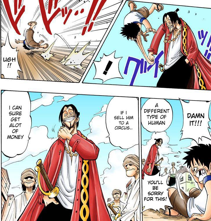 Quase todo dia o Luffy comendo algum prato diferente