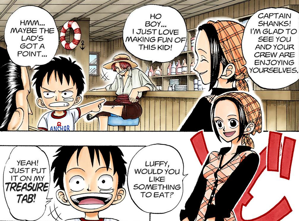 Luffy tem medo da Boa Hancock e ela diz  você ama a Nami mais do que eu?   - One Piece 