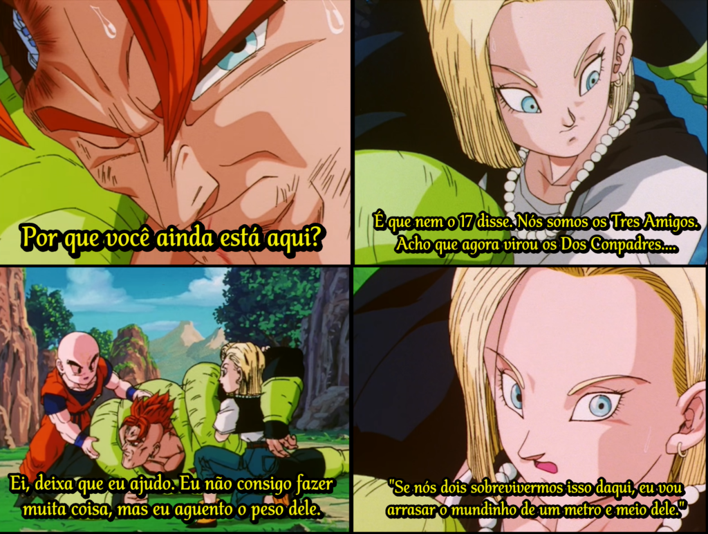 A Androide nº18 – A Caracterização Canônica vs Dragon Ball Z Abridged (Tem  que Acabar o Cânon) – Dentro da Chaminé