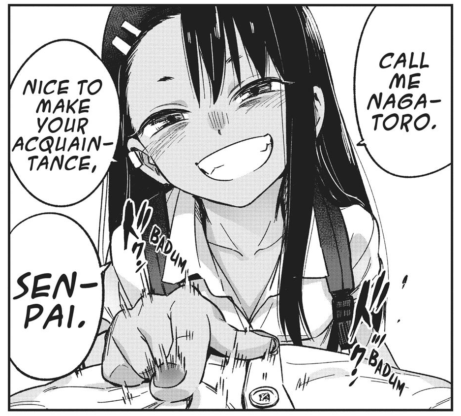 DON'T TOY WITH ME, MISS NAGATORO Senpai, seu corpo tá bastante