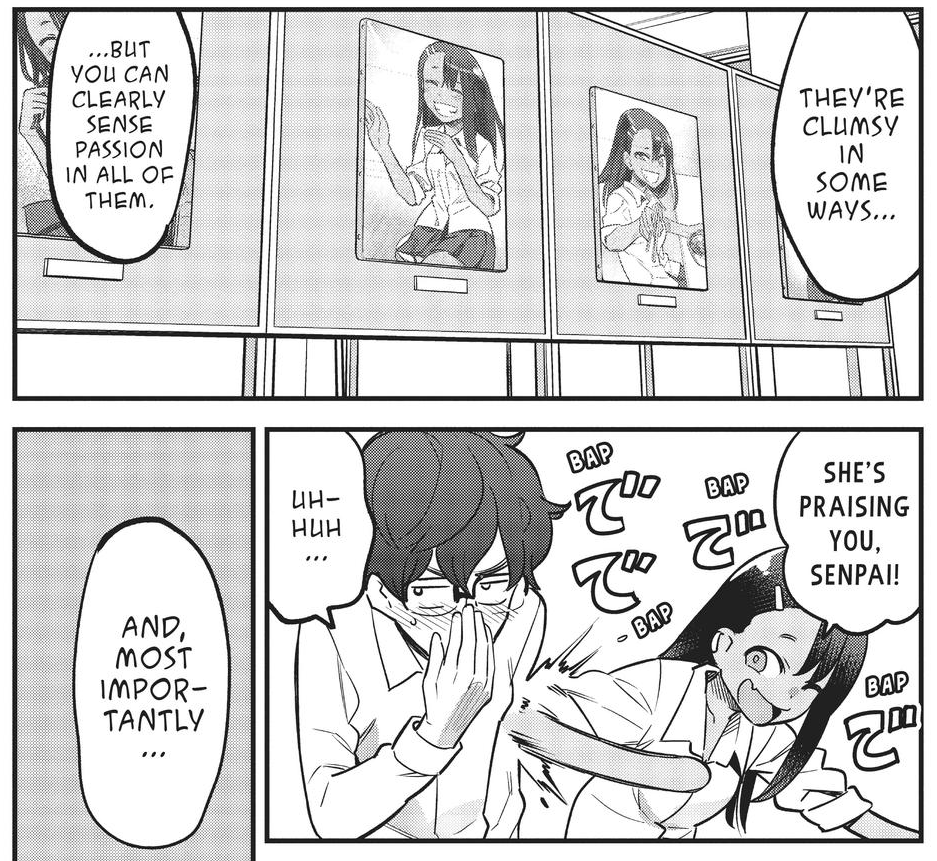 DON'T TOY WITH ME, MISS NAGATORO Senpai, seu corpo tá bastante